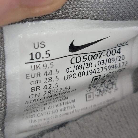 Nike LeBron 17 Low 'Particle Grey' - 10.5 - Picture 9 of 9